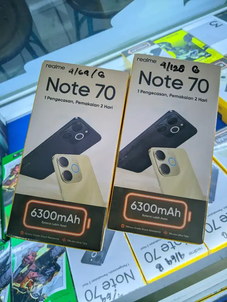 Realme Note 70 4/64 Baru Fresh