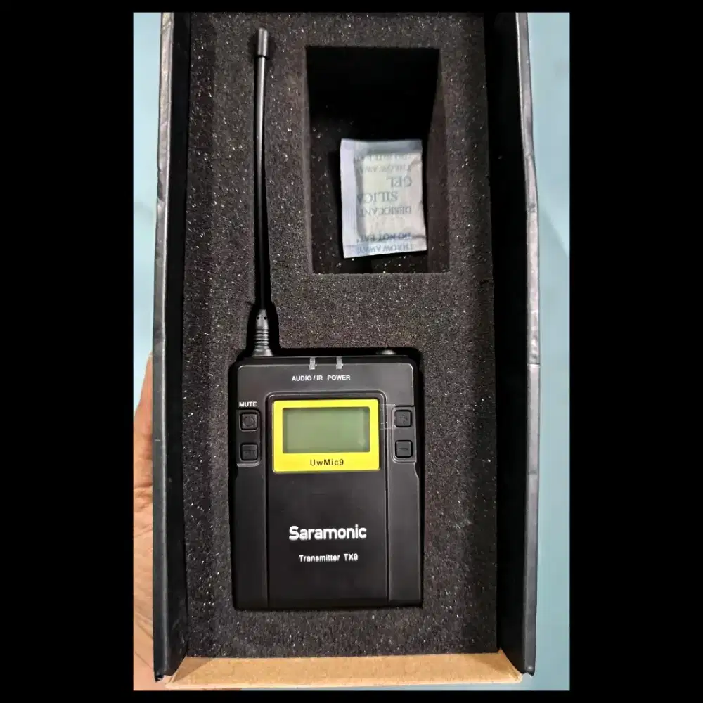 Audio saramonic transmitter tx9 uwmic9