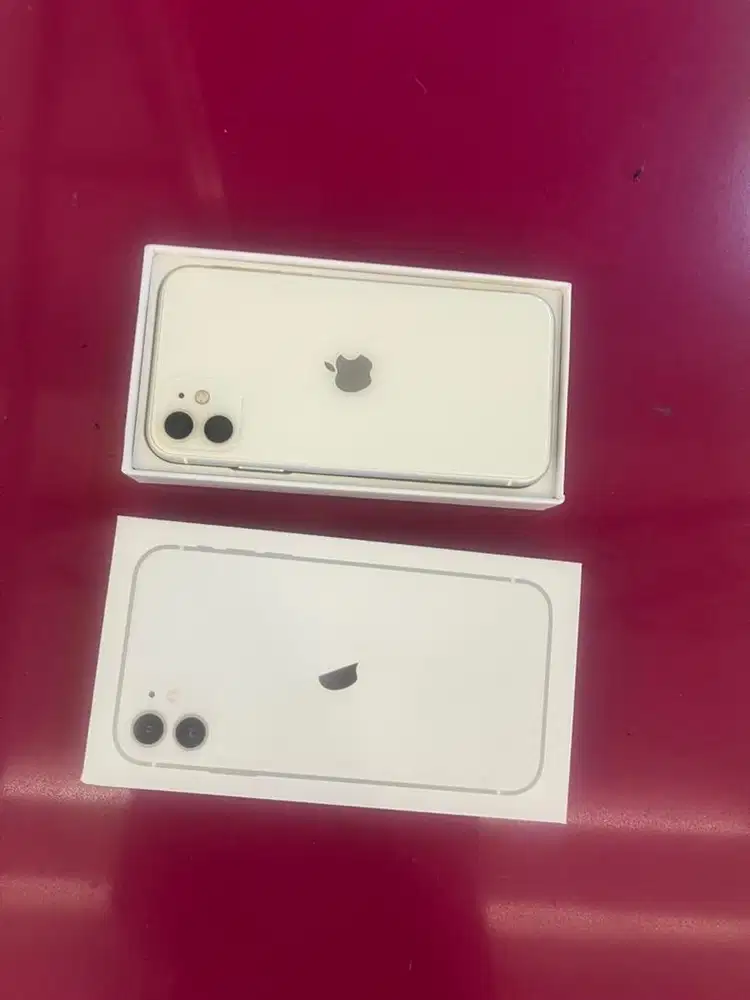 iphone 11 128gb satu satu putih