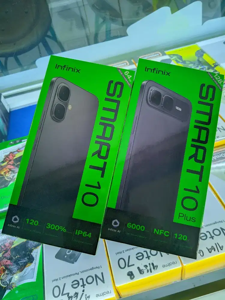 Infinix Smart 10 4/64 Baru Fresh