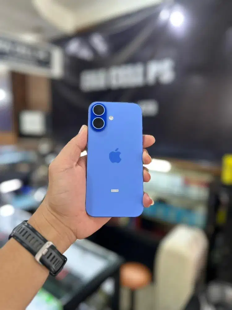 IPhone 16 128gb Ultra marine Ibox Garansi panjang