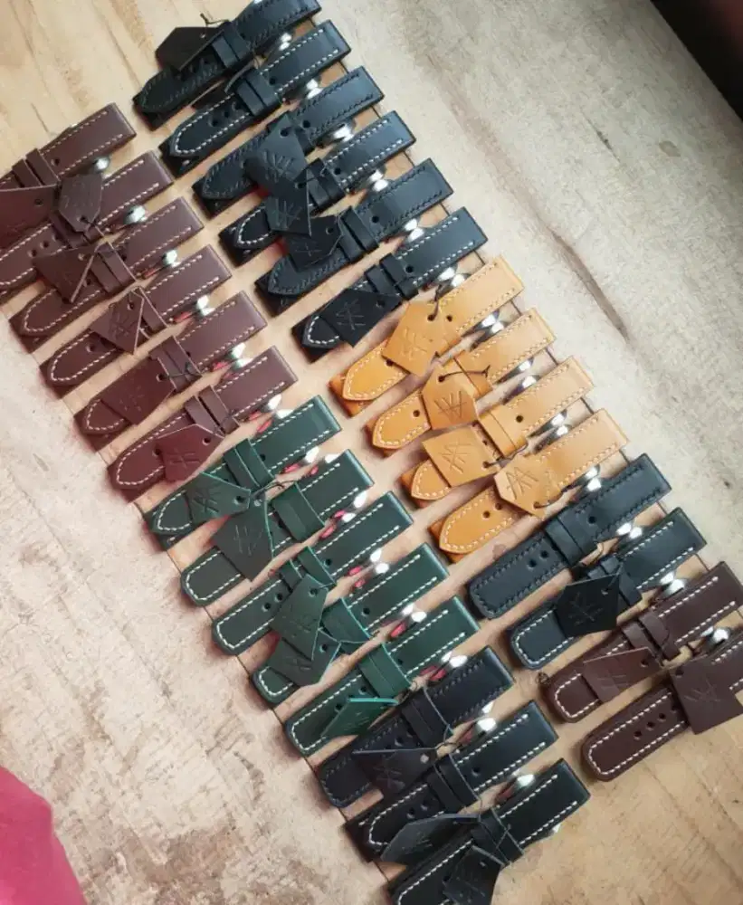 Strap asli kulit sapi jam tangan