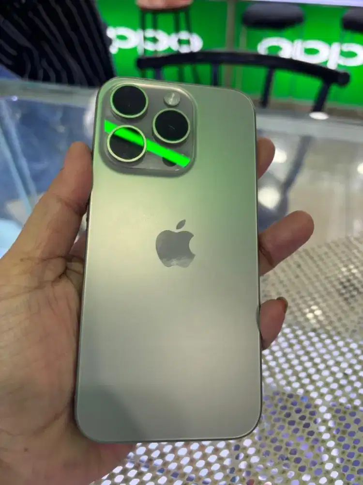 JUAL CEPAT IPHONE 15 PRO 128GB EKS IBOX NATURAL TITANIUM