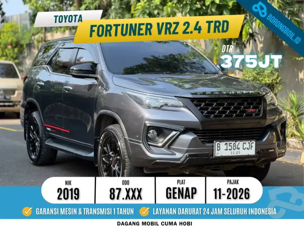 Fortuner 2.4 VRZ TRD AT 2019 Kick Sensor