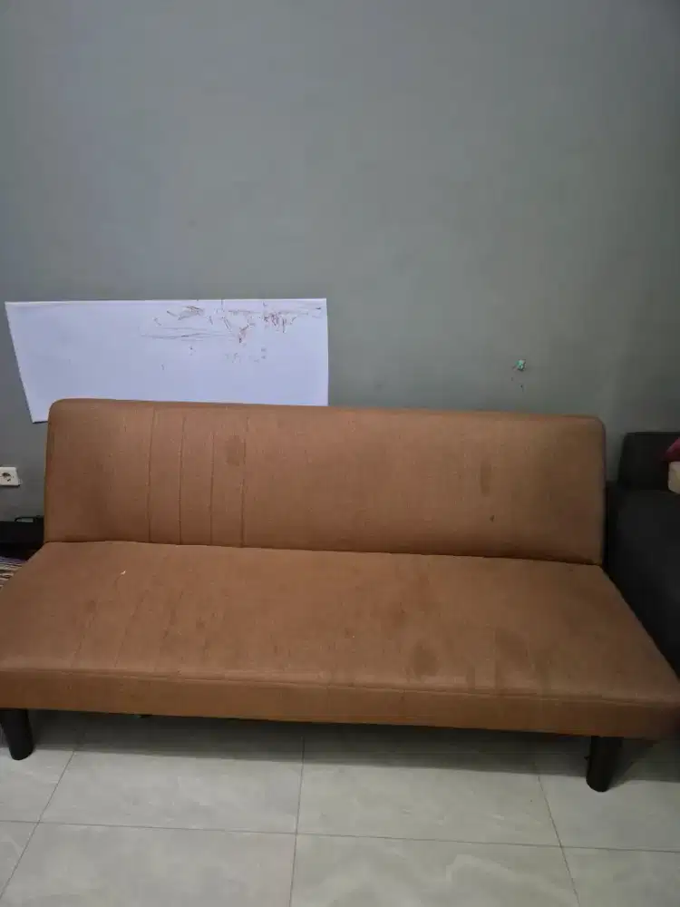 Sofa Bed Selma Coklat