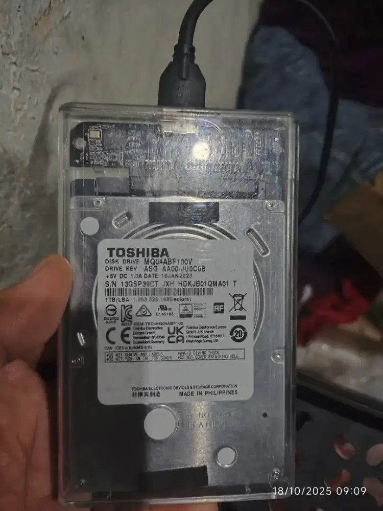 Hardisk External 1 TB