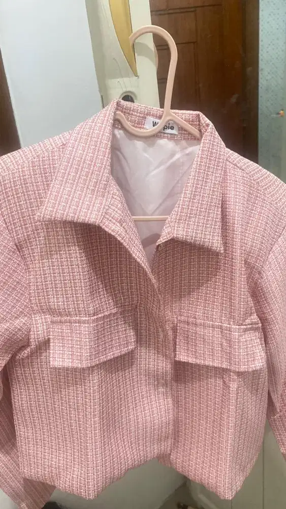 Wispie Flex Tweed Blazer