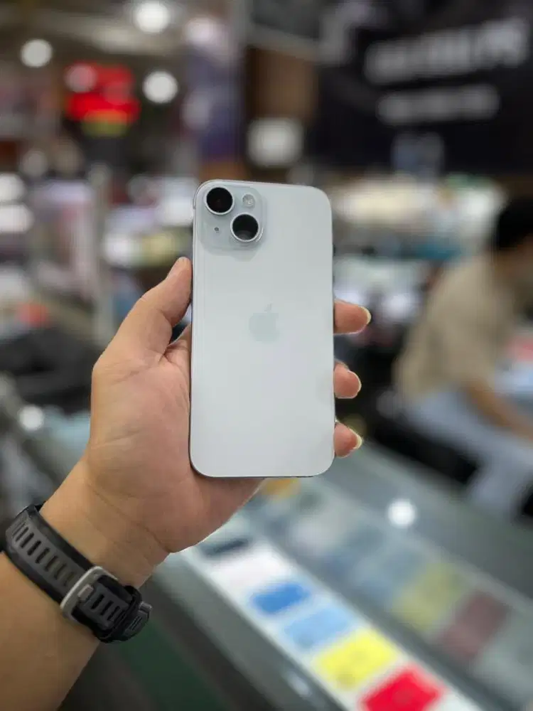 IPhone 15 128gb blue ibox garansi panjang