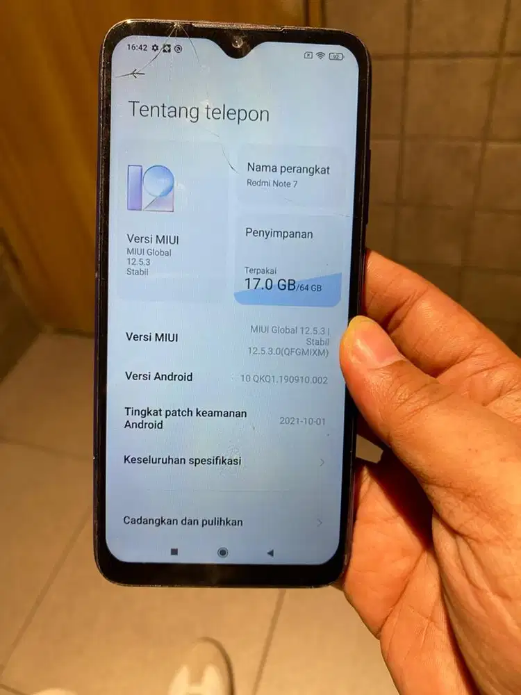 Redmi note 7 Hp second