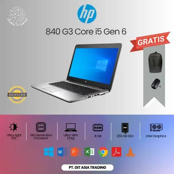 HP 840 G3 CORE i5 GEN 6