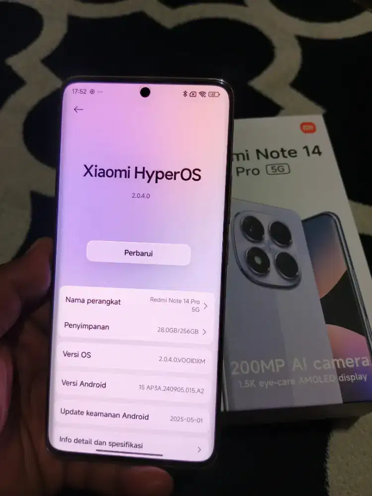 Redmi note 14 pro 8/256