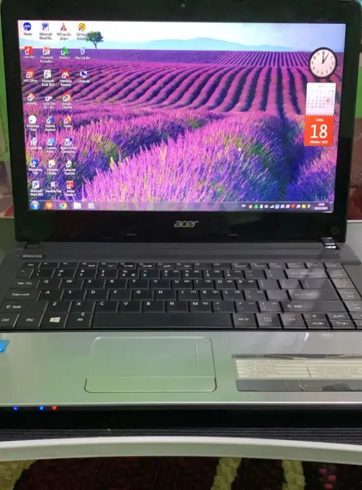 Laptop Acer Aspire E1-431 RAM 2 GB HDD 320GB