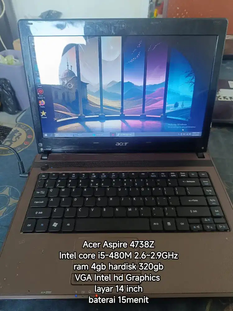Acer Aspire 4738z i5 gen 1