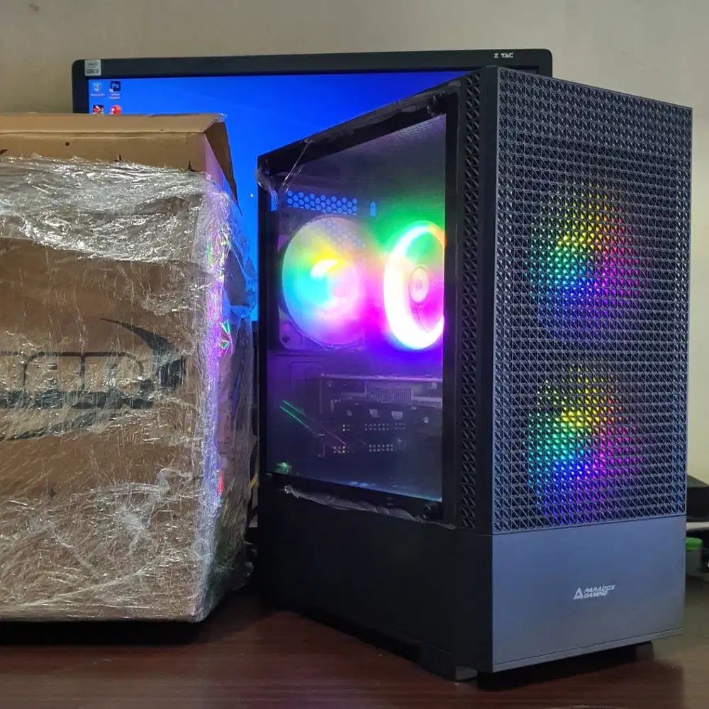 PC Gaming Core i3 10105 - Ram16Gb - Nvme 512 - Gtx1050Ti - Siap pakai