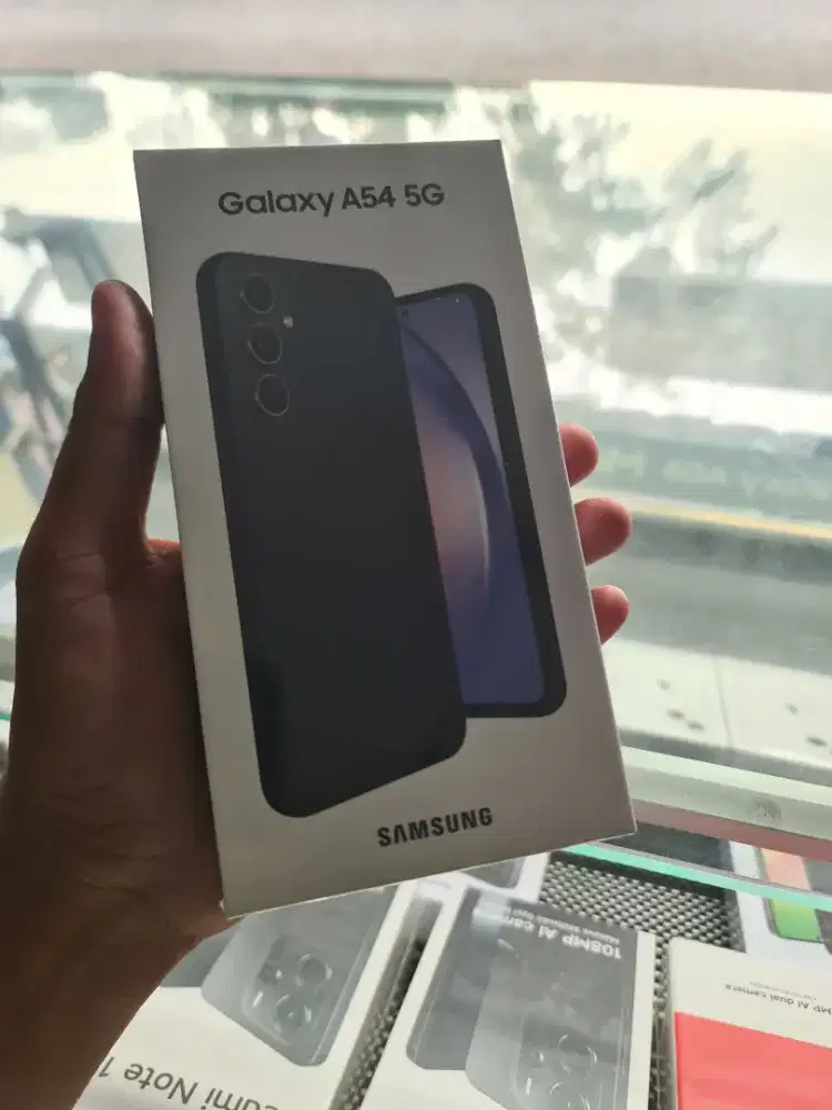 New samsunh galaxy A54 5G ram8/256 garansi resmi 1 tahun