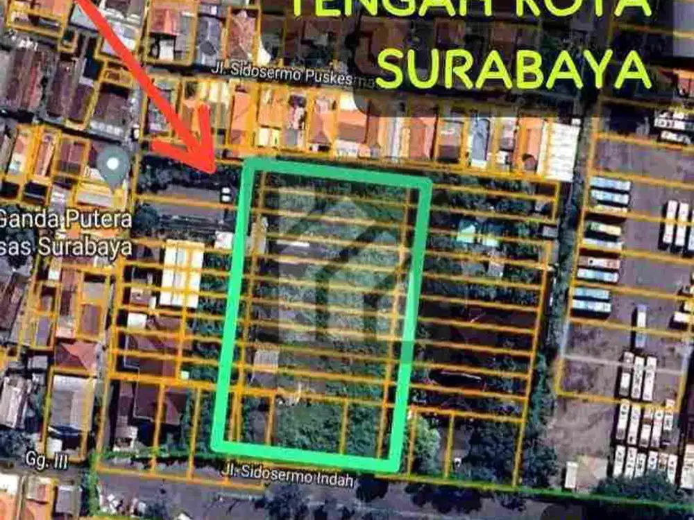 ‼️Tanah Strategis Siap Bangun Sidosermo SBY Selatan‼️