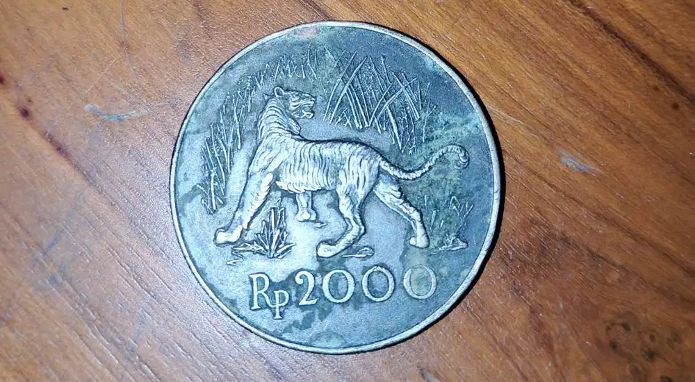 Koin Rp 2000 Thn 1974