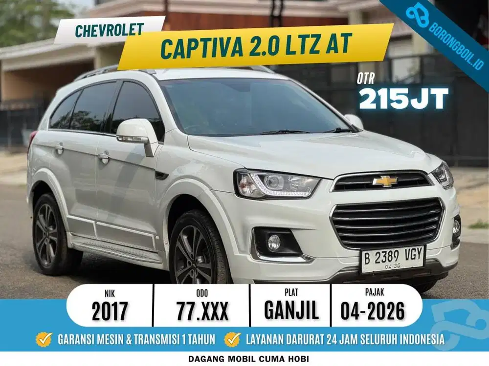 DIESEL! CAPTIVA 2.0 LTZ MATIC 2017 ISTIMEWA