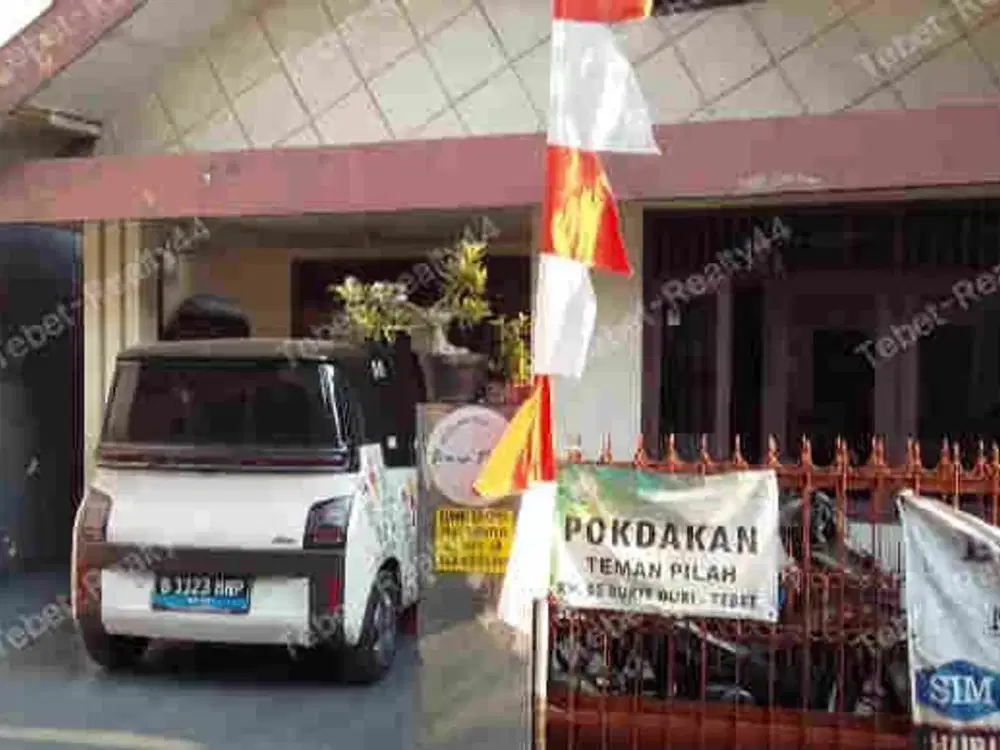 Dijual murah, Rumah hitung tanah di Tebet