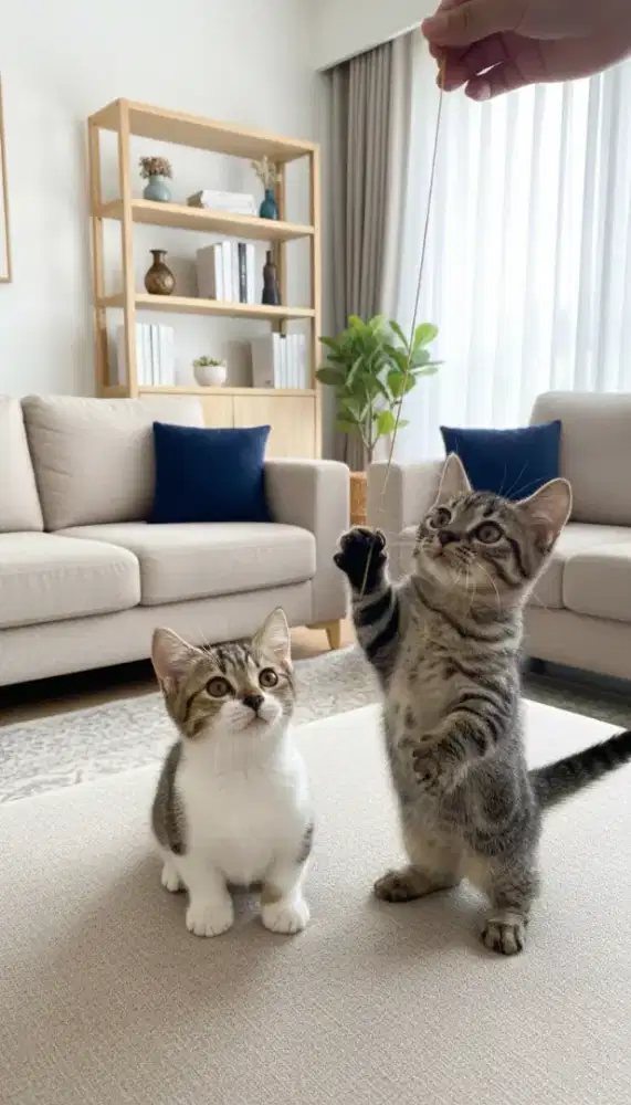 Kucing Munchkin sepasang