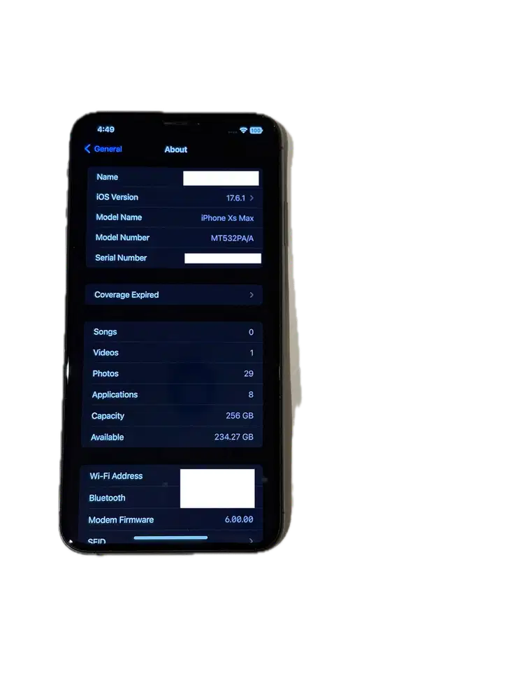 IPHONE XS 256GB LIKE NEW