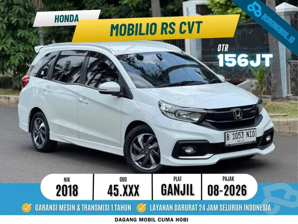 LOW KM! HONDA MOBILIO RS CVT MATIC 2018 ISTIMEWA