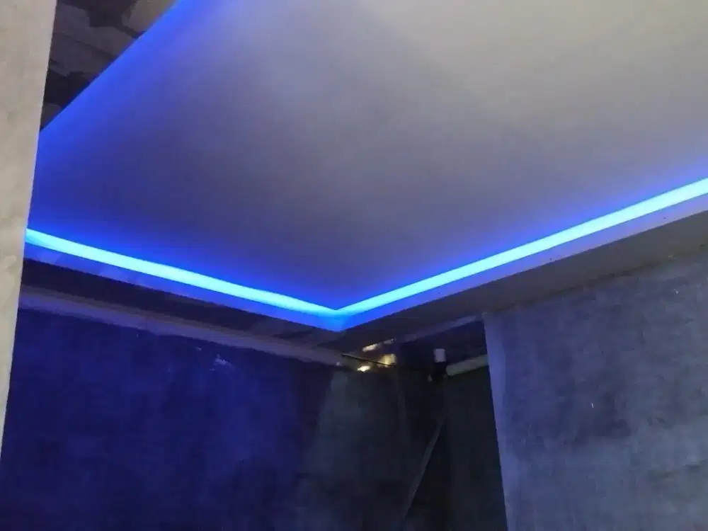 Plafon gypsum,PVC dan Atap bajaringan