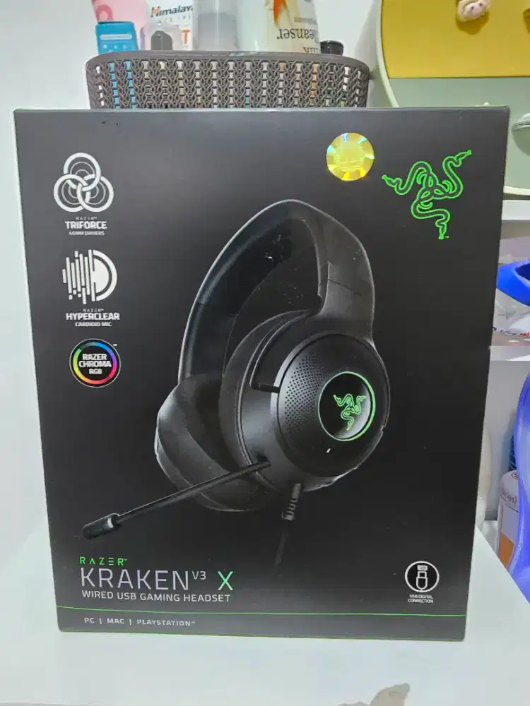 DI JUAL Razer Kraken V3 X - Wired USB Gaming Headset