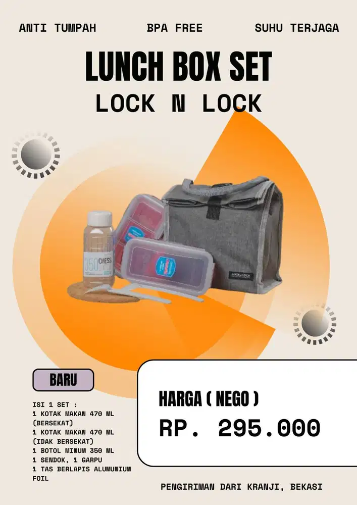 Lock n Lock - Lunch Box Set