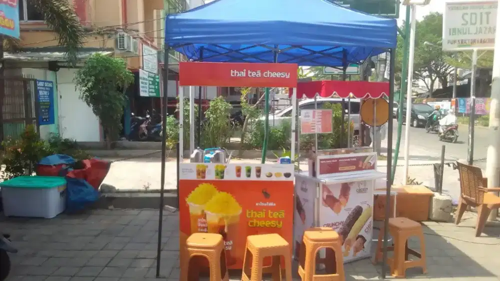 Dicari penjaga booth thaitea dan chicken