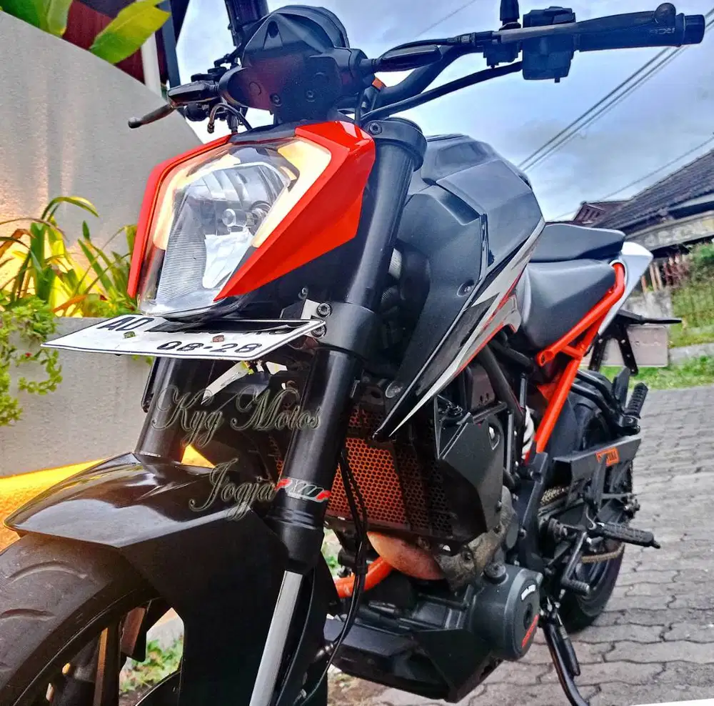 KTM DUKE 250 Tahun 2018 Plat AD Solo Kota Pajak Panjang