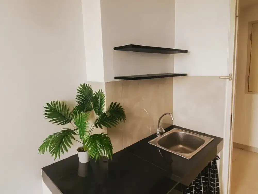 FREE IPL Seumur Hidup Studio Semi Furnish Serpong Garden Apartemen