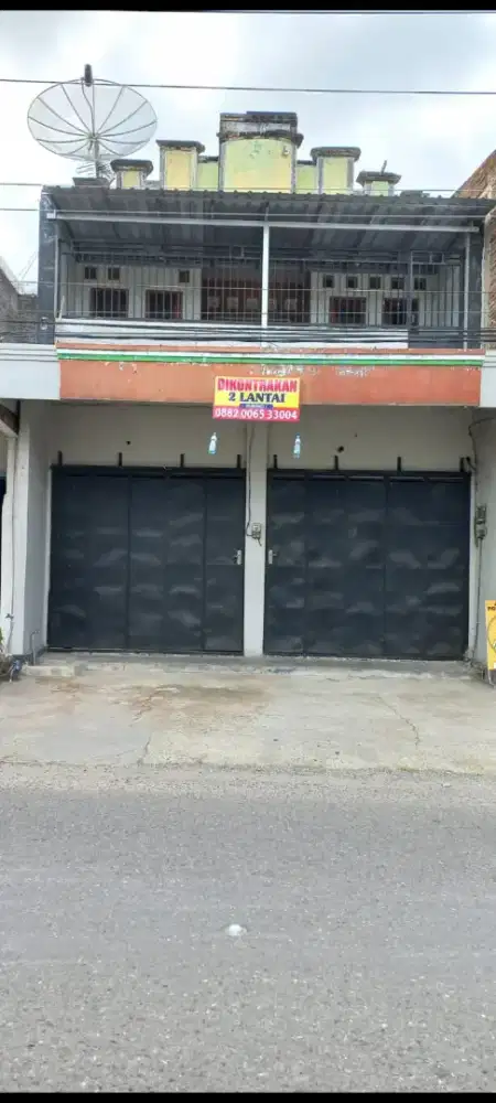 DIKONTRAKKAN RUKO 2 LANTAI PER TAHUN