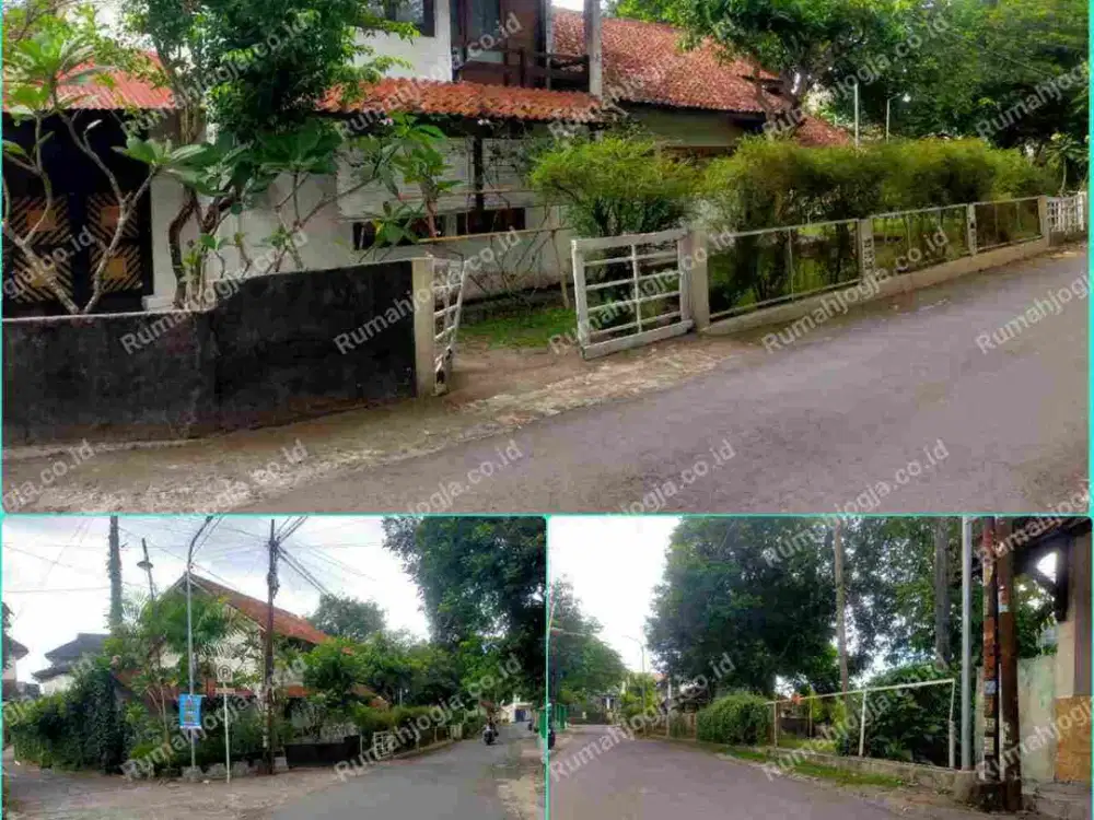 tanah dan bangunan sangat strategis jln Kaliurang KM 8 jln damai
