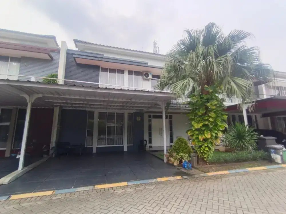 Rumah cantik semi furnished di Cluster Botanical Garden, Bekasi
