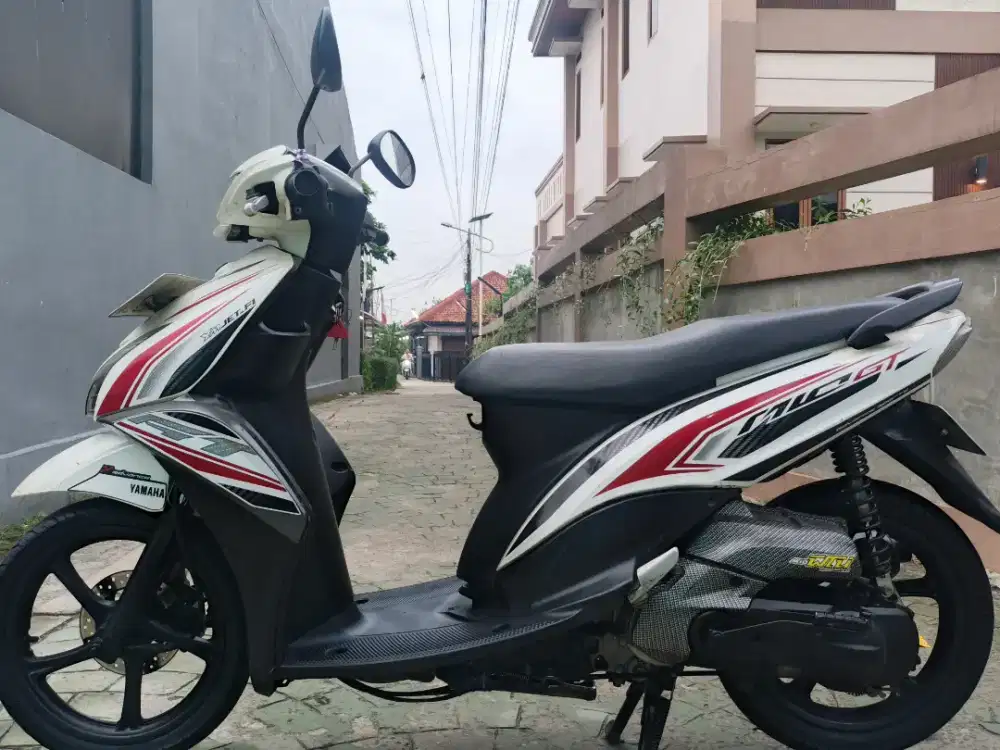 Yamaha Mio GT FI 2014 stater halus bodi mulus terawat