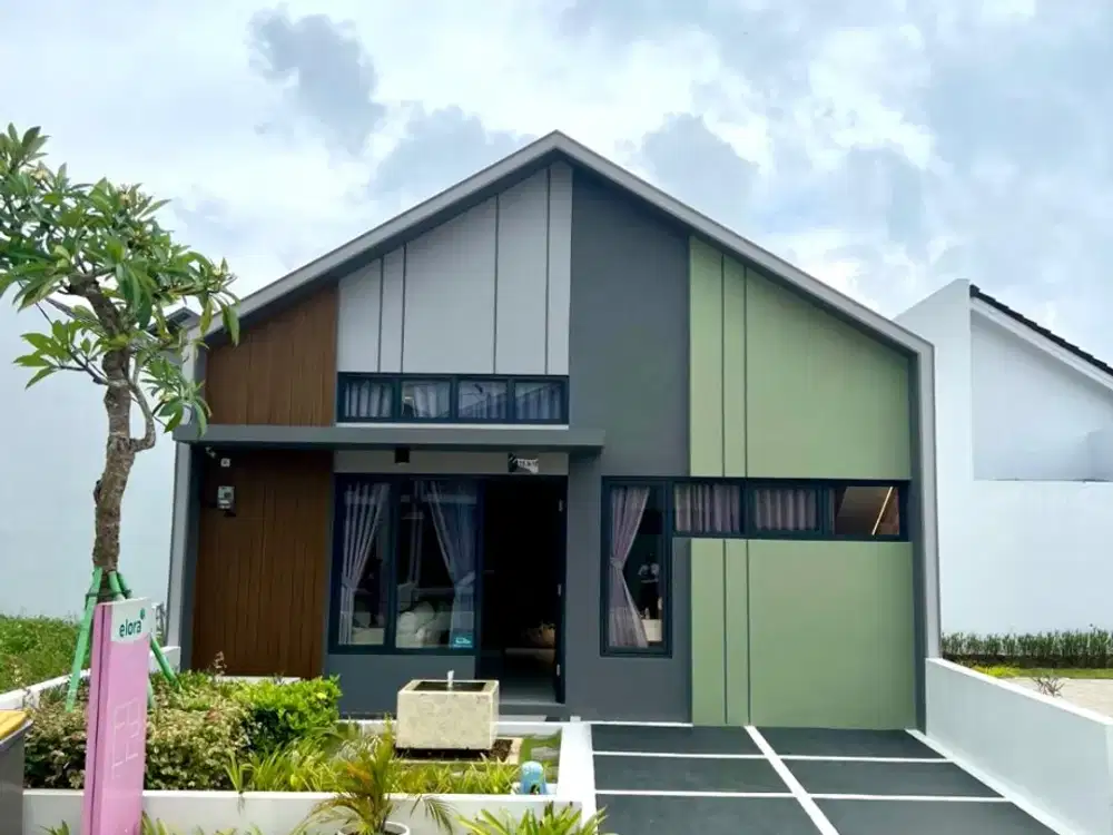 Rumah Modern Scandinavian Cicilan 3jtan, Tanpa DP & Voucher 50jt