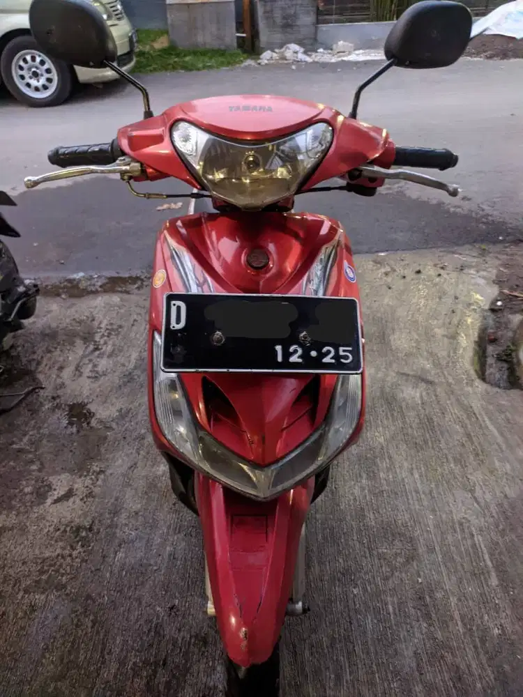 Yamaha Mio Smile 2010 KARBU Merah Marun (PLAT D BDG KOTA)
