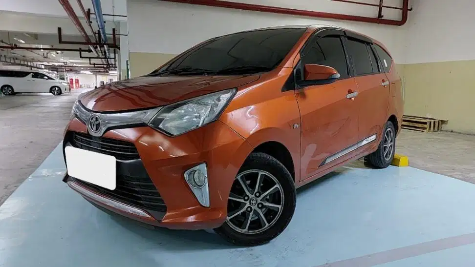 DP Rendah  6JT - Toyota Calya 1.2 G Bensin-AT 2019 Orange