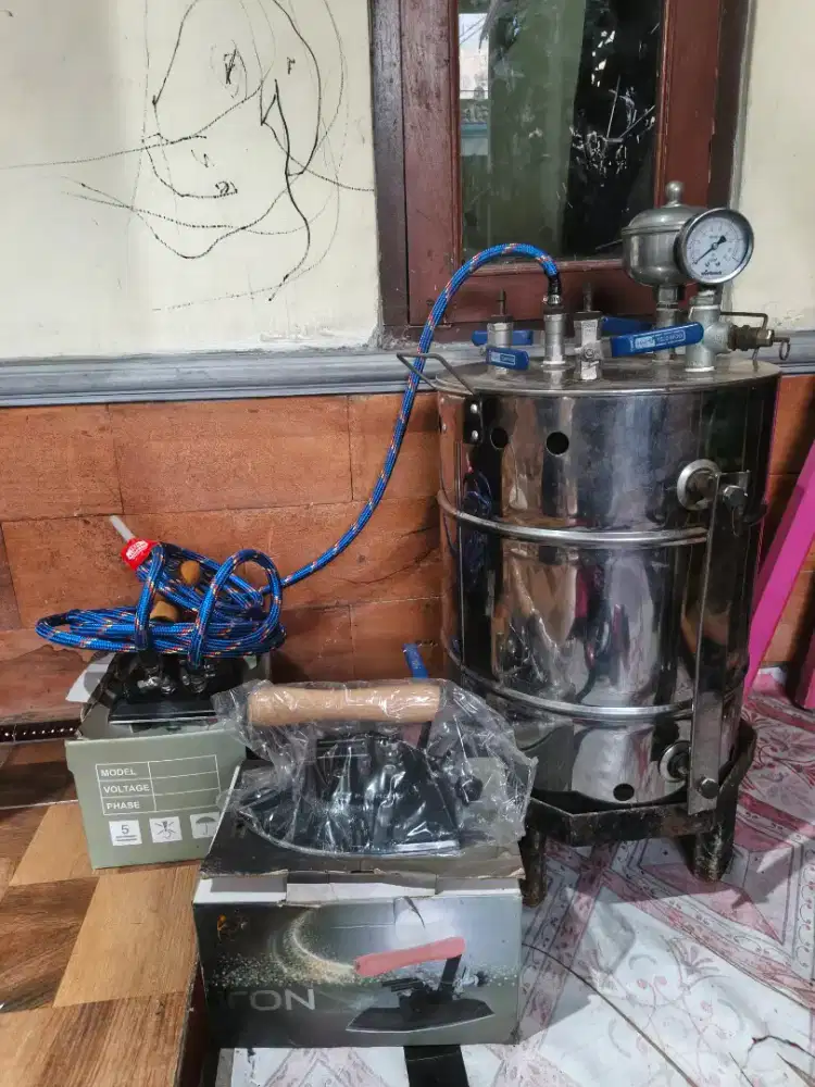 SETRIKA UAP BOILER 15Lt 2 SETRIKA
