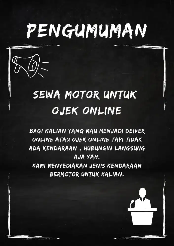 Sewa motor Honda
