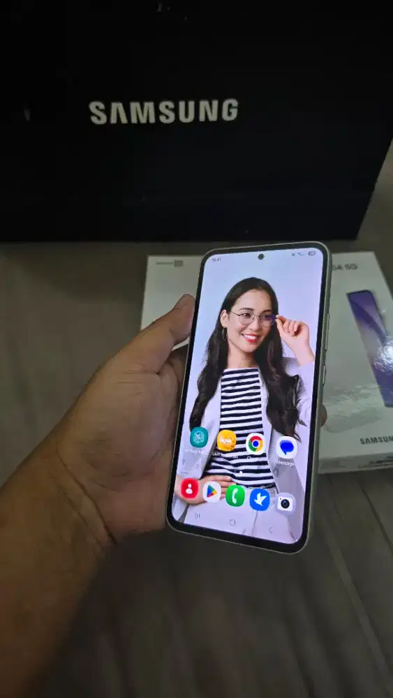 Dijual Samsung A54 5G RAM 8/256 Sein Fullset