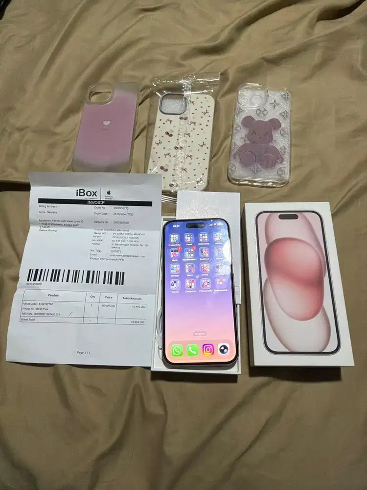 Iphone 15 128GB Pink