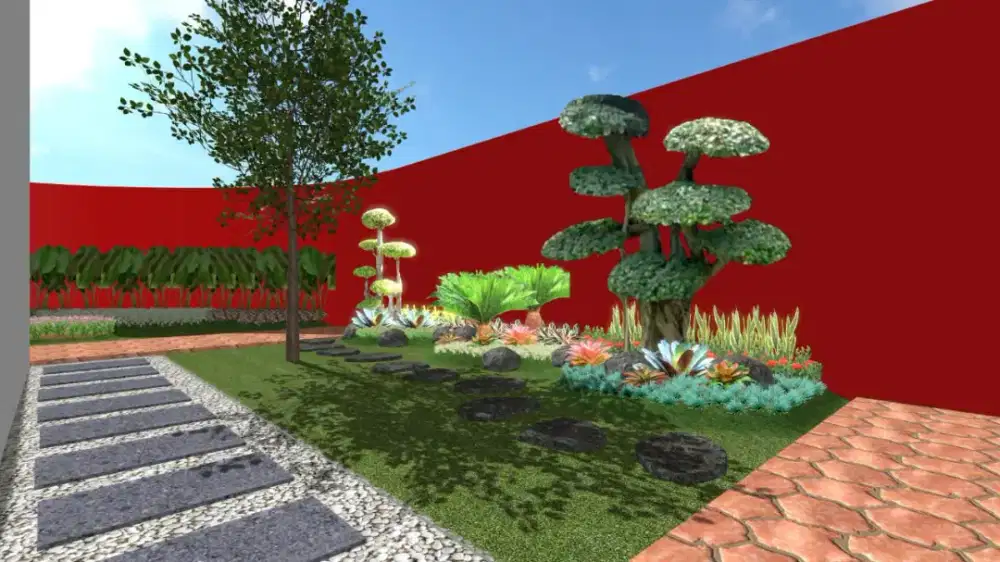 Taman minimalis taman murah