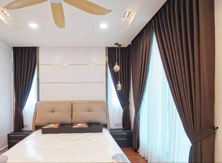 Dijual Tirai Gorden Jendela Gordyn Mewah Hordeng Terbaru Murah