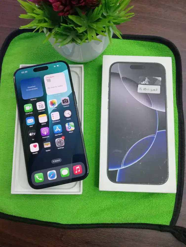 iPhone 16 promax 256GB black ex iBox