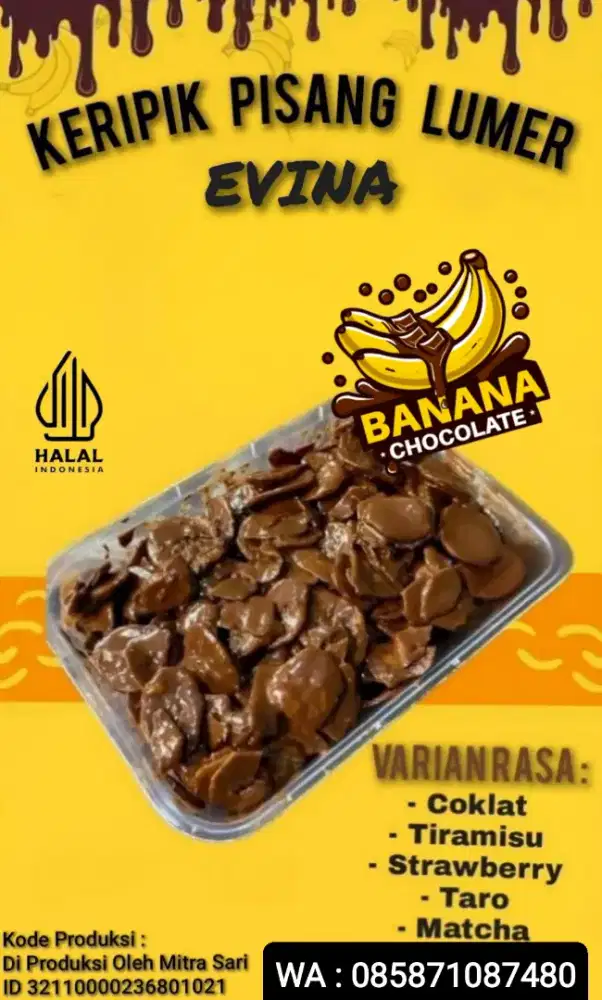 Keripik Pisang Lumer
