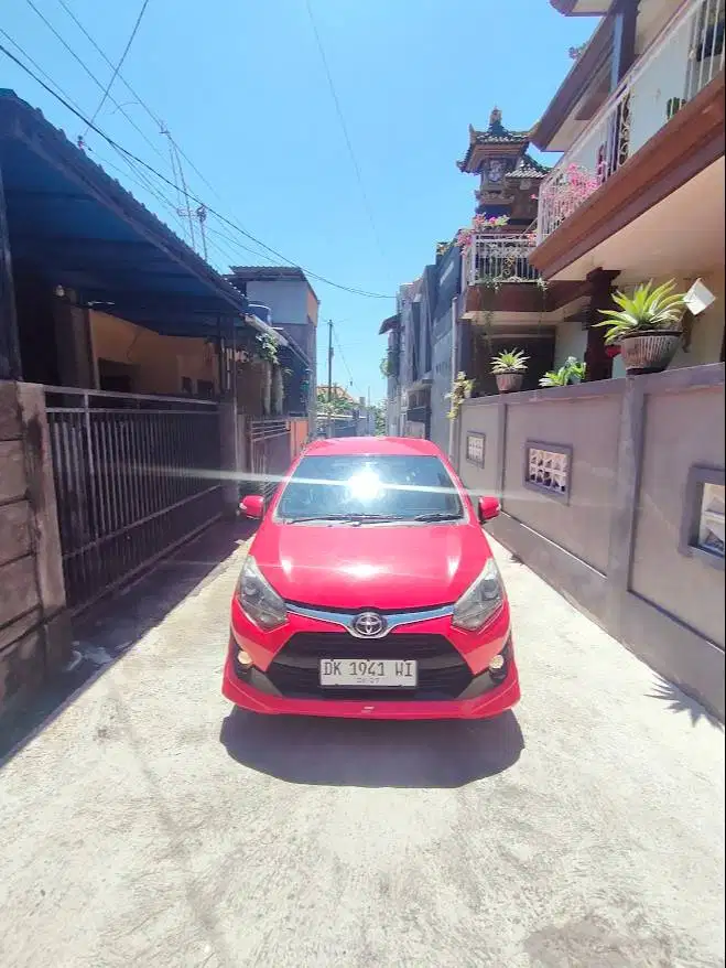 AGYA S TRD MATIK 1.200 WARNA MERAH METALIK
