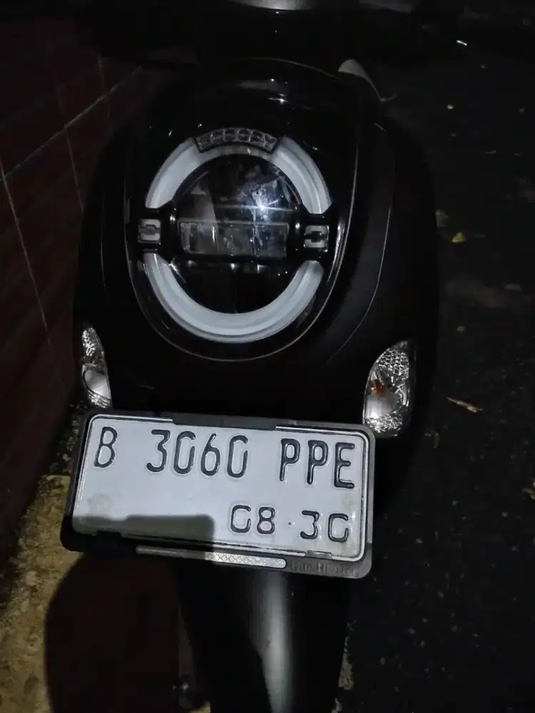 Honda scopy baru sebulan pake