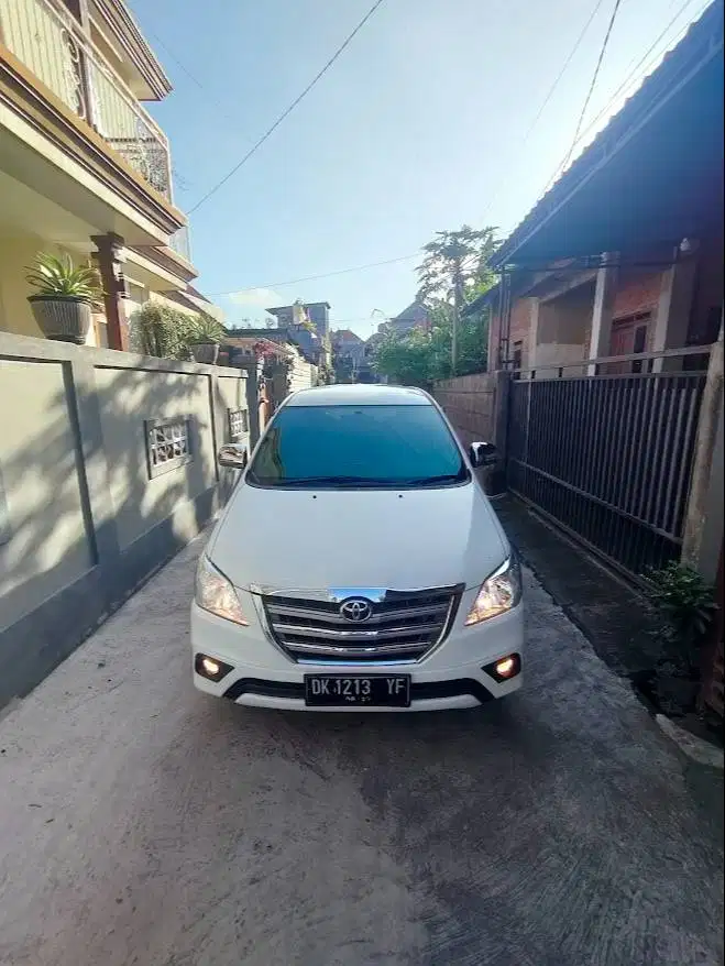 INNOVA G 2.0 MATIK WARNA PUTIH LOW KM 77RIBU